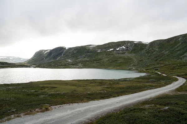 Rallarvegen Road Norvégia — Stock Fotó