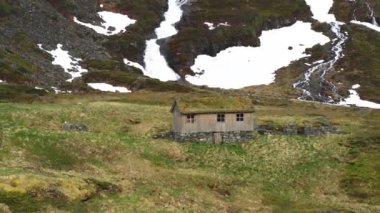 Norveç Batı kıyısında fiyort Geiranger