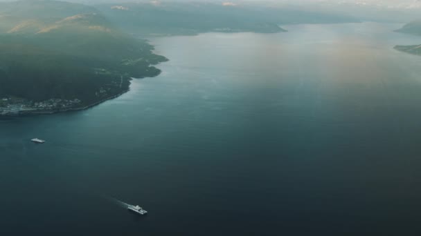 Régions Fjord Dans Ouest Norvège — Video