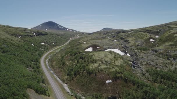 Δρόμοι Και Ταξίδια Στη Νότια Νορβηγία — Αρχείο Βίντεο