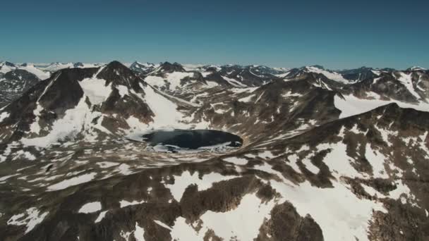 Het Nationaal Park Jotunheimen Noorwegen — Stockvideo