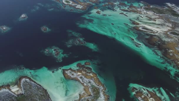 Aerials Della Natura Nel Nord Della Norvegia — Video Stock