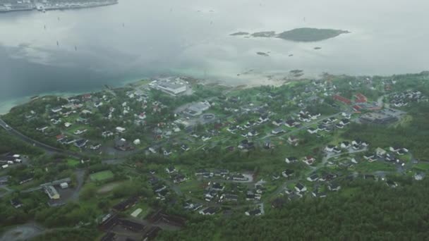 Silsand Finnsnes Norte Noruega — Vídeos de Stock