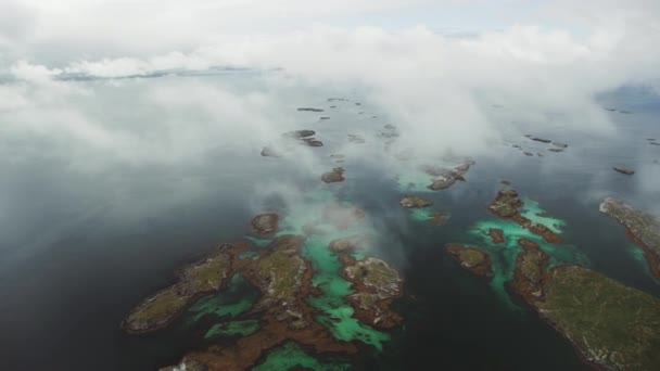 Ακτή Της Βόρειας Νορβηγίας — Αρχείο Βίντεο