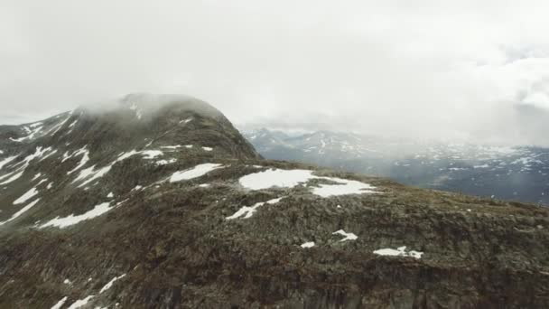 Trollheimen Mountain Área Centro Noruega — Vídeos de Stock