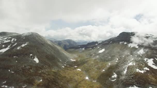 Área Montanhosa Trollheimen Meados Noruega — Vídeo de Stock