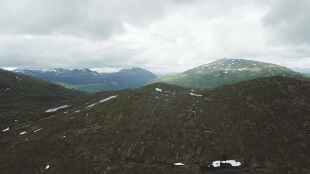 Trollheimen Horské Oblasti Polovině Norska — Stock video