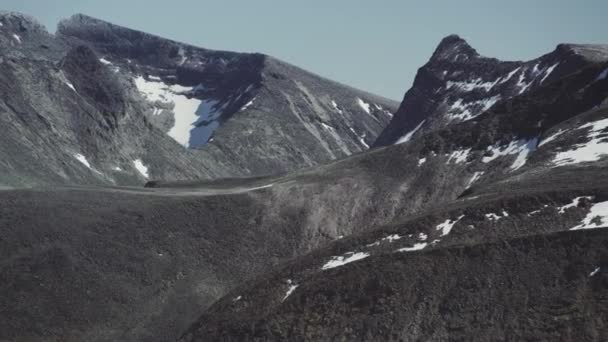 Zona Montañosa Dovrefjell Noruega — Vídeo de stock