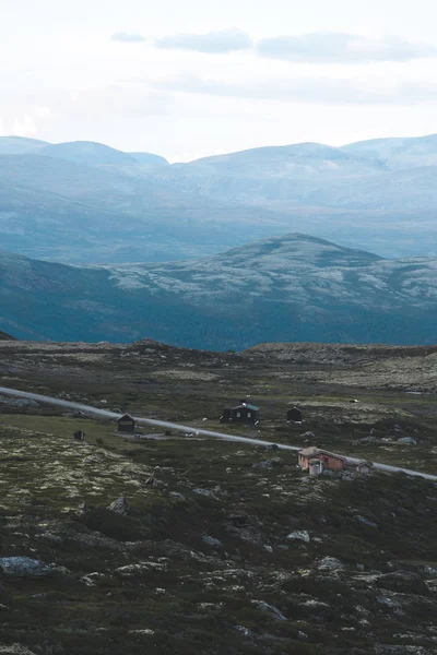 Bergsområdet Dovrefjell Norge — Stockfoto