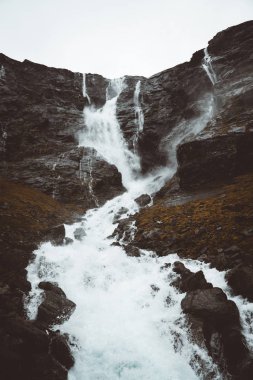 Troll yol alan Batı Norveç'te