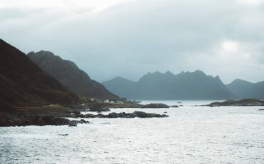 Doğa Kuzey Norveç'te Andoya Adası'nda