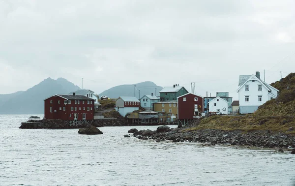 北ノルウェーのアンドーヤ島の自然 ストック画像