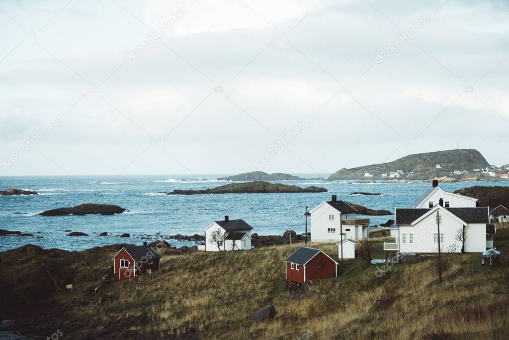 Nature at The Andoya Island in North Norway