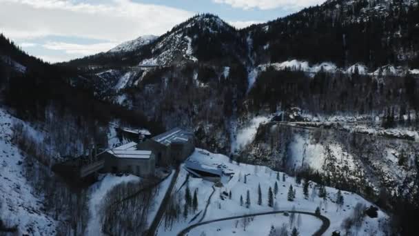 Vemork Області Поруч Rjukan Норвегії — стокове відео