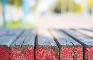 düşük alan derinliği arka plan. Tezgah.