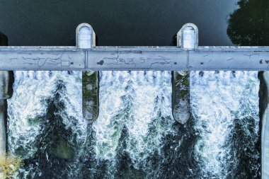 Baraj üst görünümü