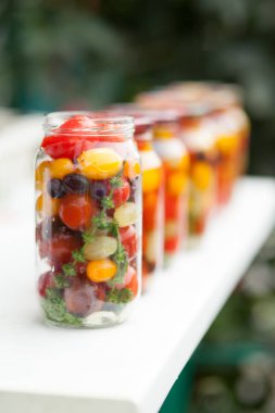 Masada kiraz domates ev konserve ile Konserveler