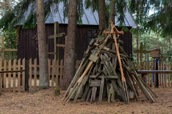 De oude begraafplaats — Stockfoto