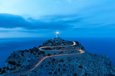 Mayorka Mallorca Cap Formentor alacakaranlık Akdeniz İspanya boşaltmak seyahat kopya alanı