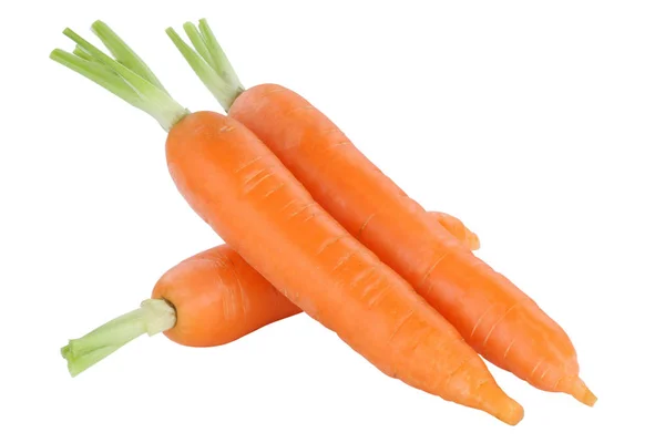 Морква морква нарізана скибочками здорового харчування овоча ізольовані на — стокове фото