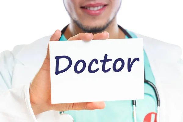 Doctor medicine disease ill illness healthy health — Stock Photo, Image