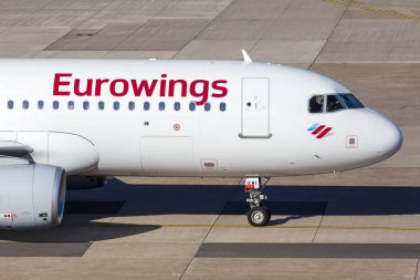 Eurowings Airbus A320 Düsseldorf Havaalanı