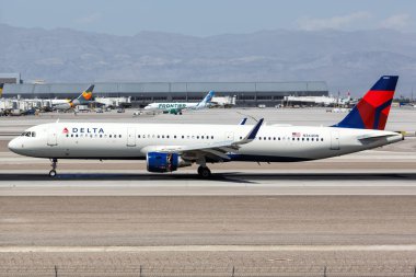 Delta Hava Yolları Airbus A321 Las Vegas Havaalanı