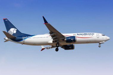 AeroMexico Boeing 737-8 MAX uçağı