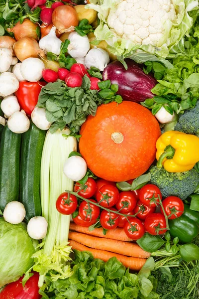 Gemüse Sammlung Lebensmittel Hintergrund Hochformat Tomaten c — Stockfoto