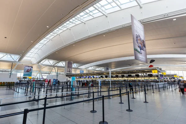 New York New York Marzo 2020 Terminal All Aeroporto Jfk — Foto Stock