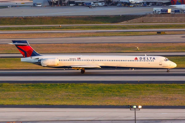 Atlanta Geórgia Abril 2019 Delta Air Lines Mcdonnell Douglas Airplane — Fotografia de Stock