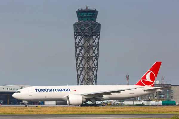 Bogota Kolumbien Januar 2019 Turkish Airlines Cargo Boeing 777 Flugzeug — Stockfoto