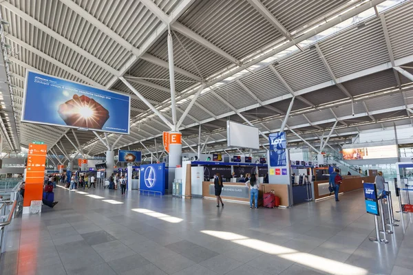 Warsaw Poland May 2019 Terminal Warsaw Airport Waw Poland — Stock Photo, Image