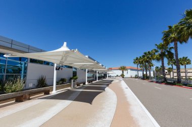 Carlsbad, Kaliforniya 13 Nisan 2019 Carlsbad Terminali McClellan-Palomar Havaalanı Kaliforniya.