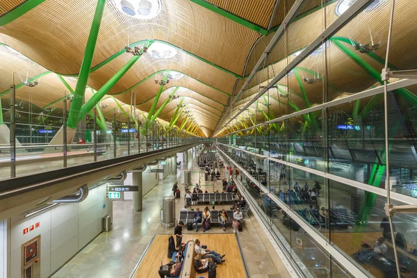 Madrid Espanha Novembro 2019 Terminal Satélite Aeroporto Madrid Barajas Mad — Fotografia de Stock