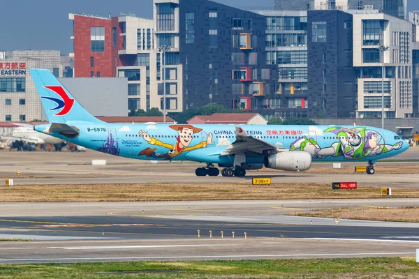 Shanghai China September 2019 China Eastern Airlines Airbus A330 300 — Stock Photo, Image