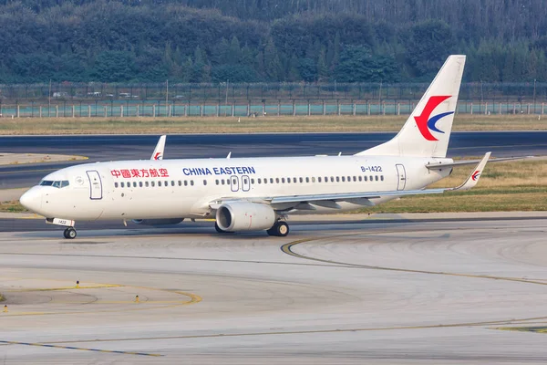 Beijing China October 2019 China Eastern Airlines Boeing 737 800 — Φωτογραφία Αρχείου