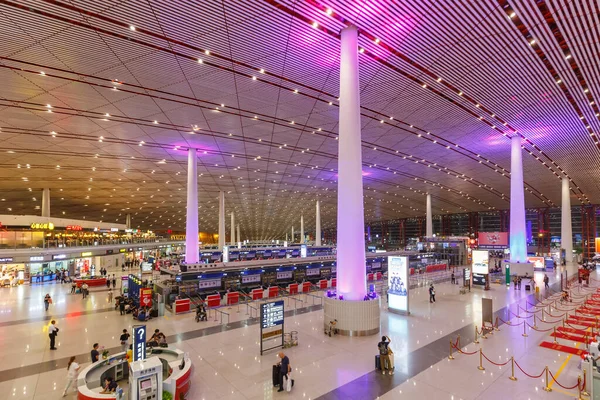 Beijing China October 2019 Terminal Beijing Capital Airport Pek China — Stock Photo, Image