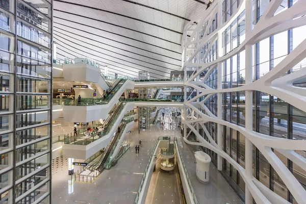 Beijing Chine Septembre 2019 Beijing Daxing Nouveau Terminal Aéroport International — Photo