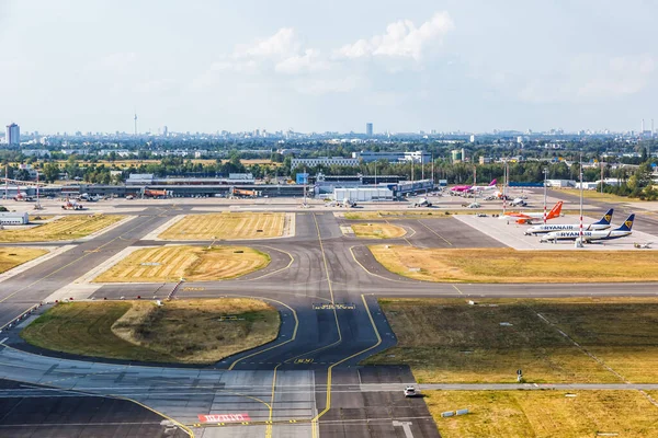 Berlín Alemania Agosto 2020 Berlin Schnefeld Sxf Airport Terminal Vista — Foto de Stock