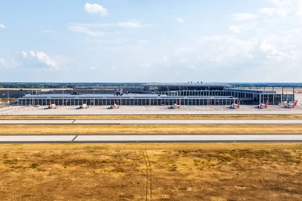 Berlin Germany August 2020 Berlin Brandenburg Ber Airport Terminal North — Stock Photo, Image