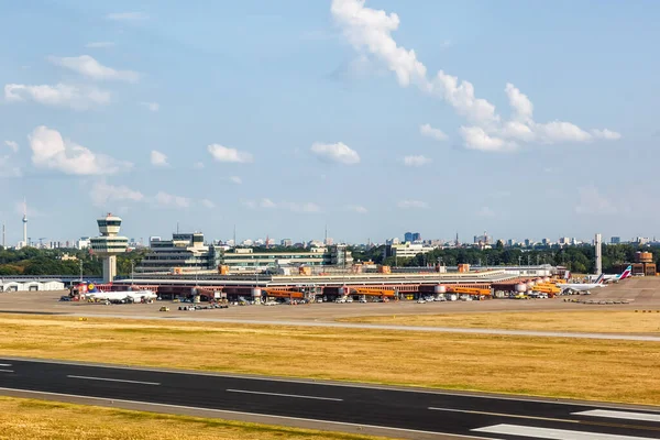 Berlín Alemania Agosto 2020 Berlin Tegel Txl Airport Terminal Vista — Foto de Stock