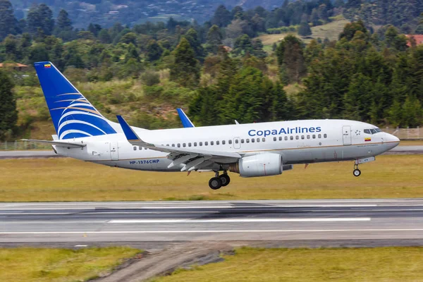 Medellin Colombia January 2019 Copa Airlines Boeing 737 700 Airplane — Stock Photo, Image