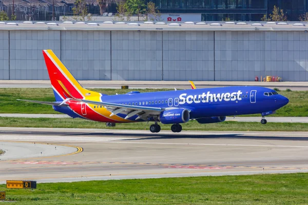 San Jose California Квітня 2019 Року Літак Boeing 737 800 — стокове фото