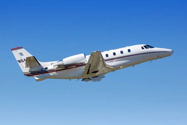 Сан Хосе Калифорния Апреля 2019 Года Самолет Cessna 560B Citation — стоковое фото