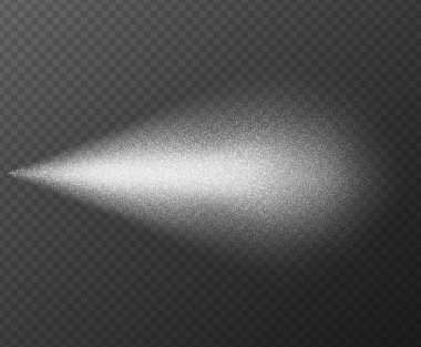 Şeffaf arkaplanda izole edilmiş gerçekçi su püskürtme efekti.