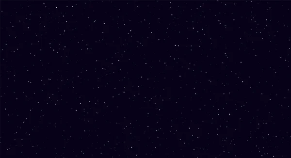 Soyut gece gökyüzü, koyu mavi arka planda beyaz parıltılar. Gümüş yıldız tozu ışık efekti.
