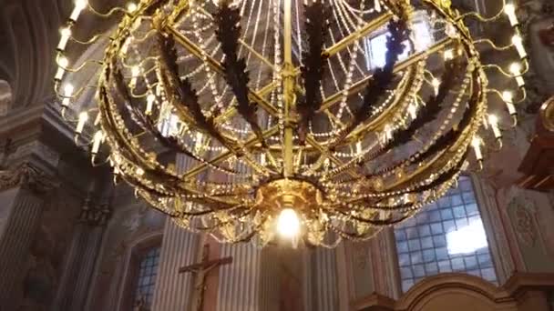 POLEN, WARSAW - 1. september 2018: St. Annes Kirke i den gamle bydel – Stock-video