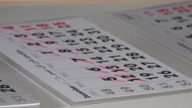 el işareti ile inme Takvim 2016 yılı Aralık ayının son günlerinde