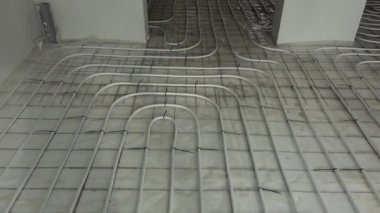 boruları kat su ısıtma sistemi içinde ev lay